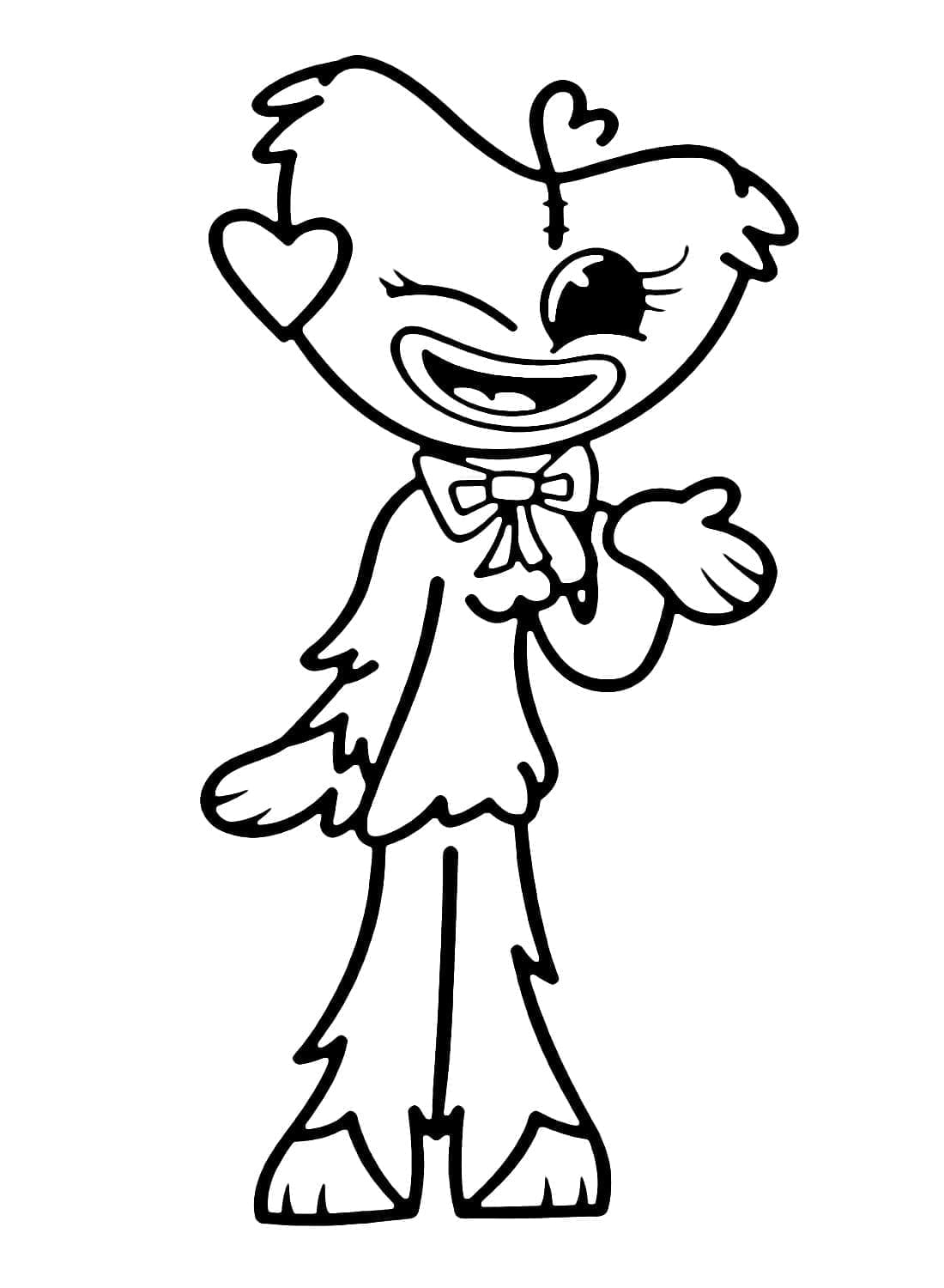 Kissy Missy Gratis ausmalbilder