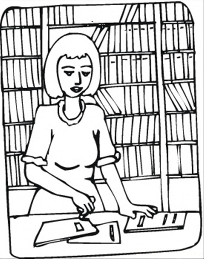 Kostenfreier Bibliothek für Kinder ausmalbilder