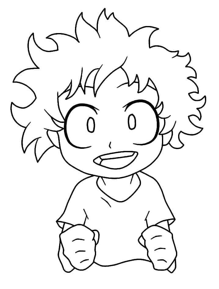 Kostenfreies My Hero Academia für Kinder ausmalbilder