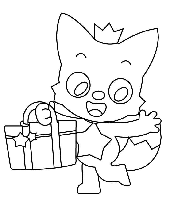 Kostenlos druckbarer Pinkfong ausmalbilder