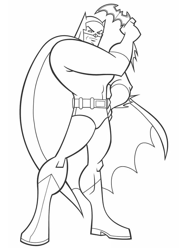 Kostenloser Batman ausmalbilder