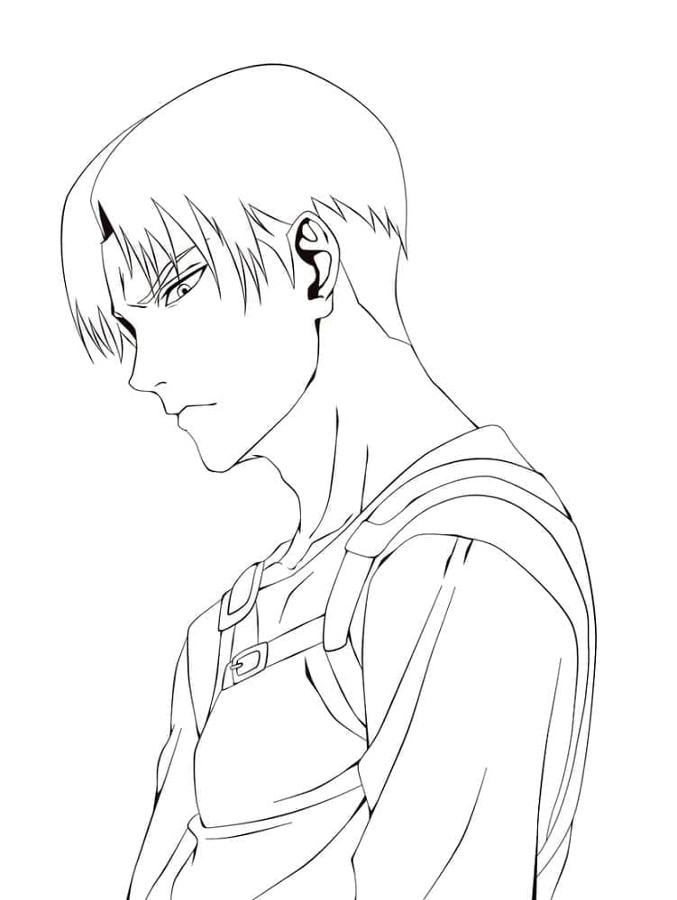 Kostenloses Attack on Titan zum Ausdrucken ausmalbilder