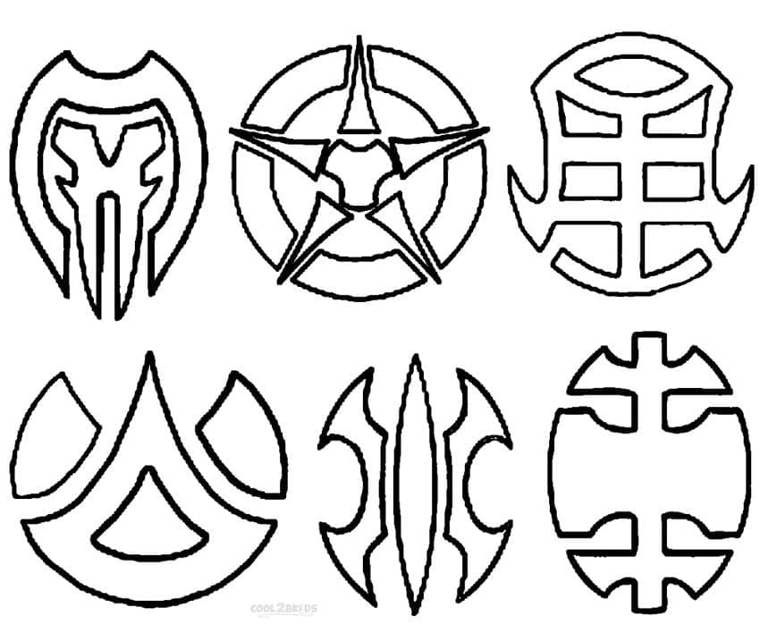 Kostenloses Bakugan ausmalbilder