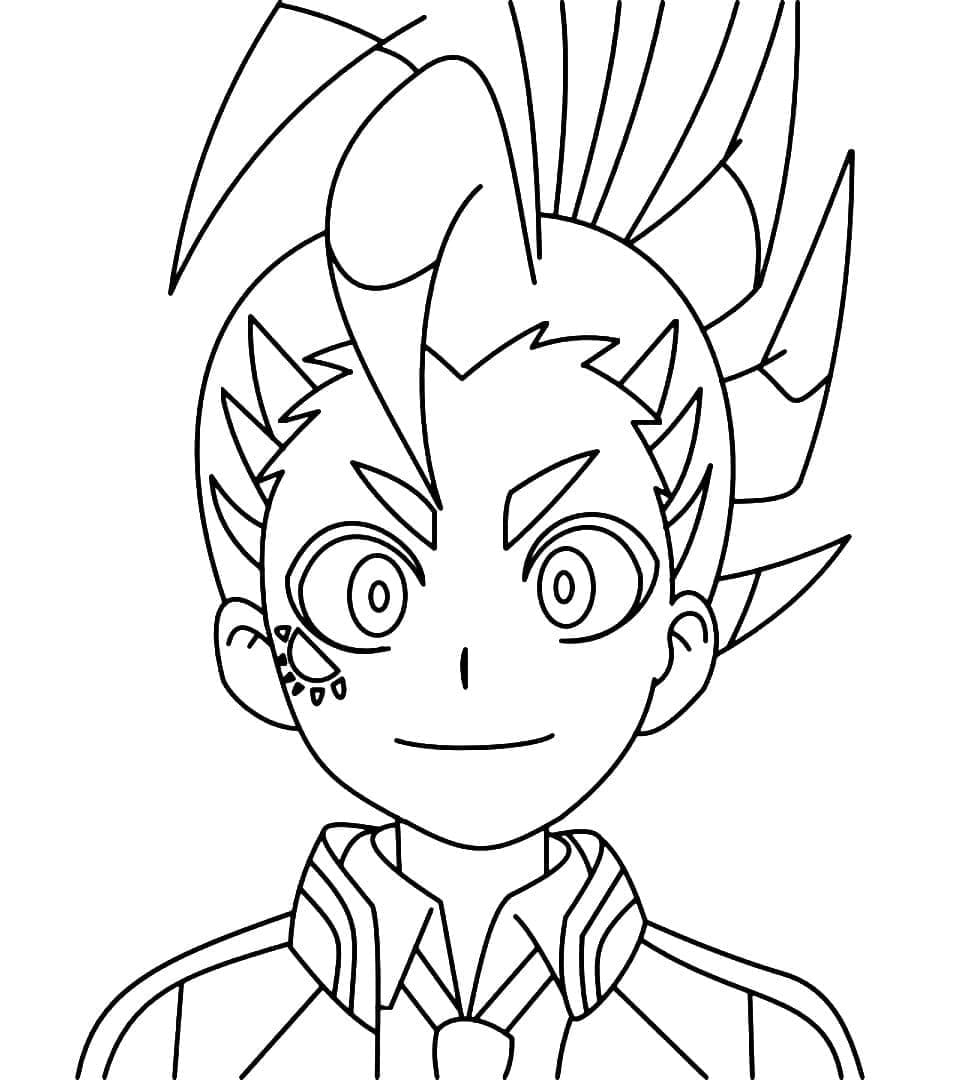 Kostenloses Beyblade ausmalbilder
