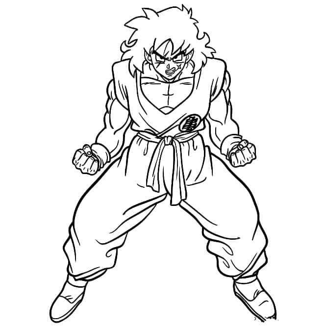 Kostenloses Dragon Ball Z zum Ausdrucken ausmalbilder