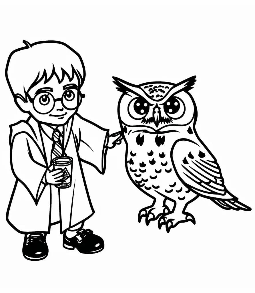 Kostenloses Harry Potter Bild ausmalbilder
