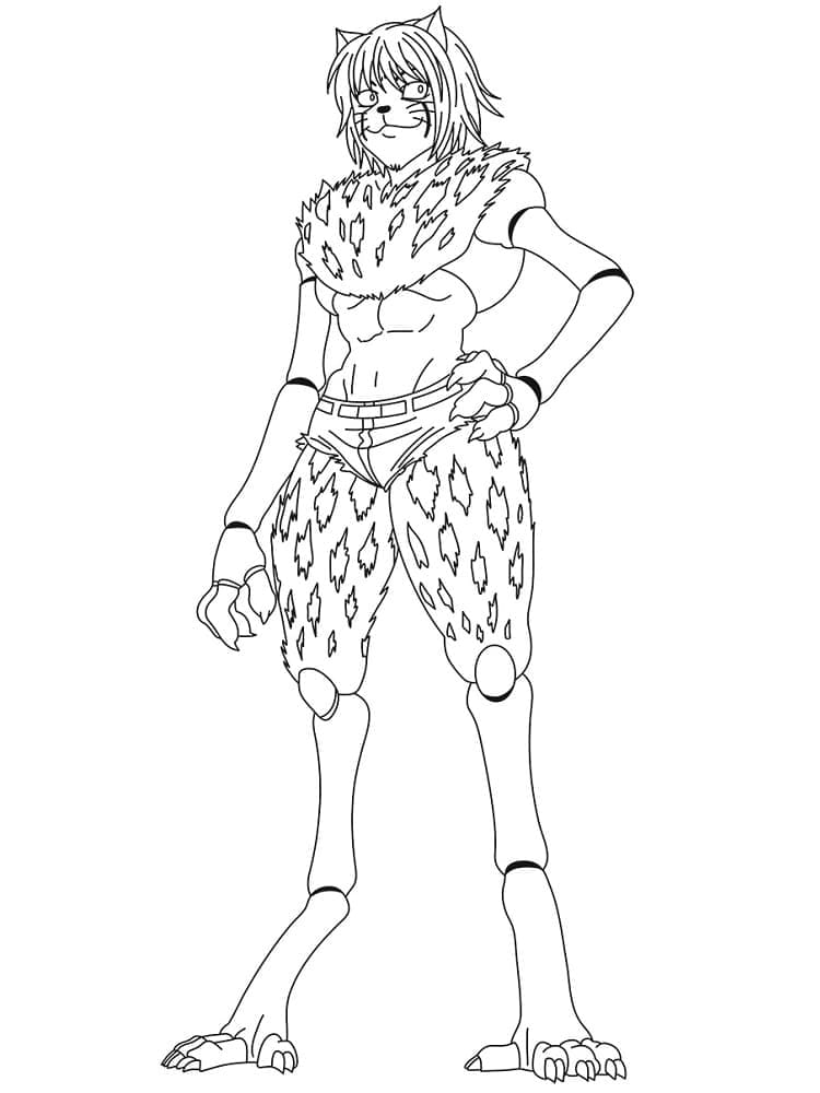 Kostenloses Hunter x Hunter ausmalbilder