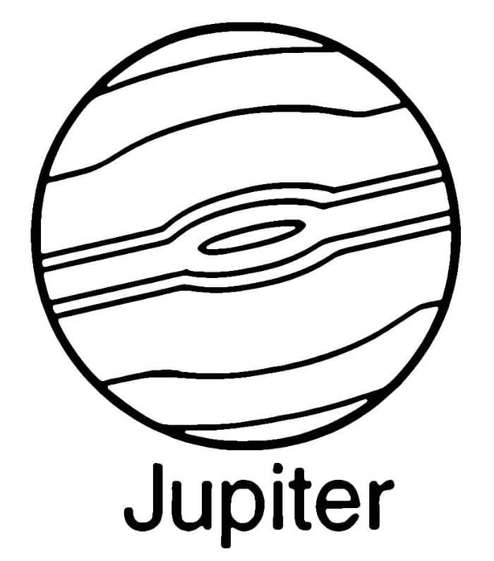 Kostenloses Planetbild ausmalbilder