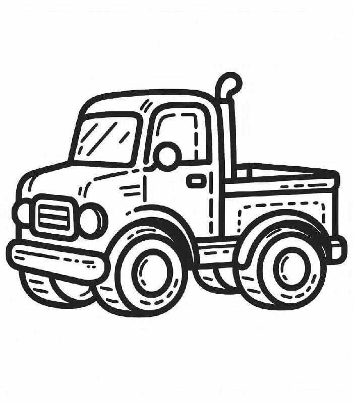 LKW ausmalbilder