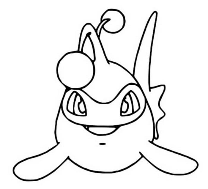 Lanturn Pokemon ausmalbilder