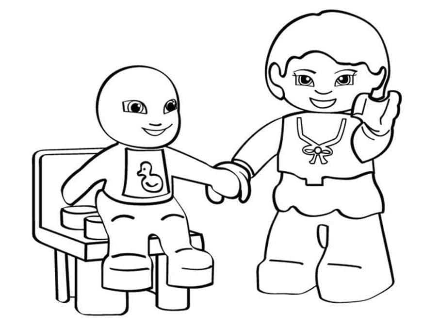 Lego Kostenlos Druckbar ausmalbilder
