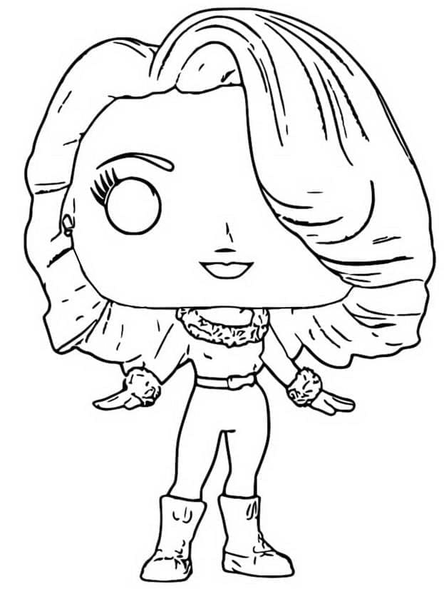 Liebenswerte Funko Pop ausmalbilder