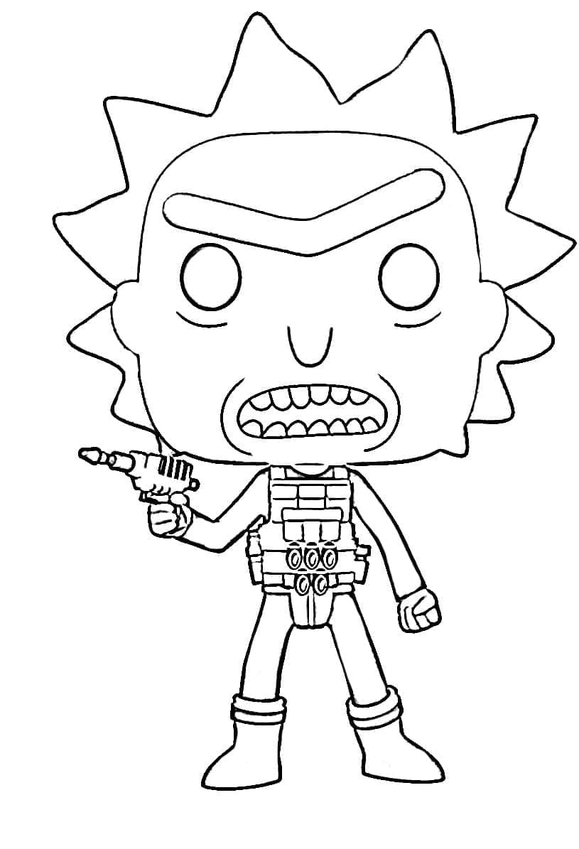 Liebevolle Funko Pop ausmalbilder