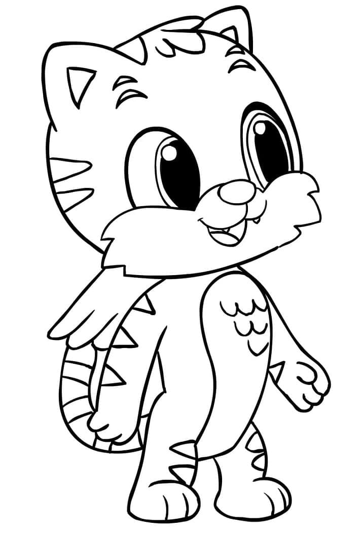 Liebevolle Hatchimals ausmalbilder