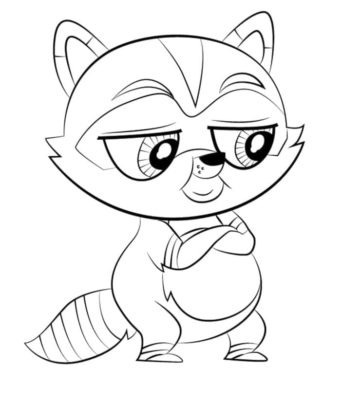 Littlest Pet Shop Otto ausmalbilder