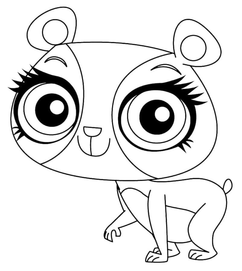 Littlest Pet Shop Penny Ling ausmalbilder