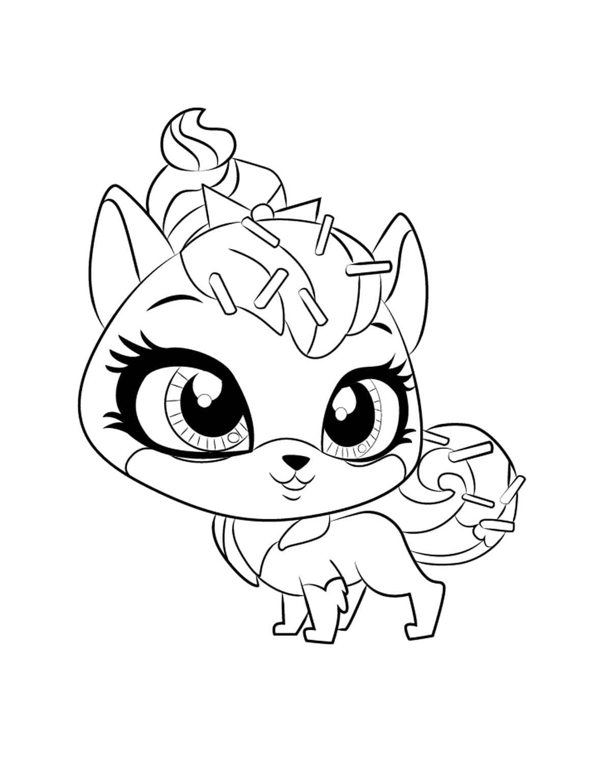 Littlest Pet Shop Sugar Sprinkles ausmalbilder