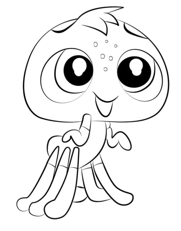 Littlest Pet Shop Weber ausmalbilder