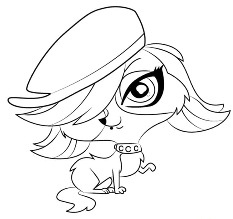Littlest Pet Shop Zoe Trent ausmalbilder