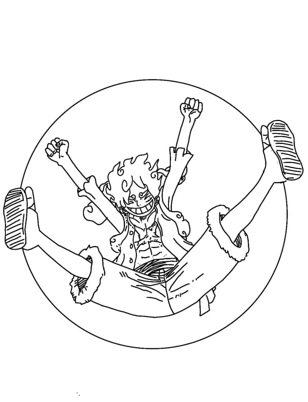 Luffy für 1-jährige Kinder ausmalbilder