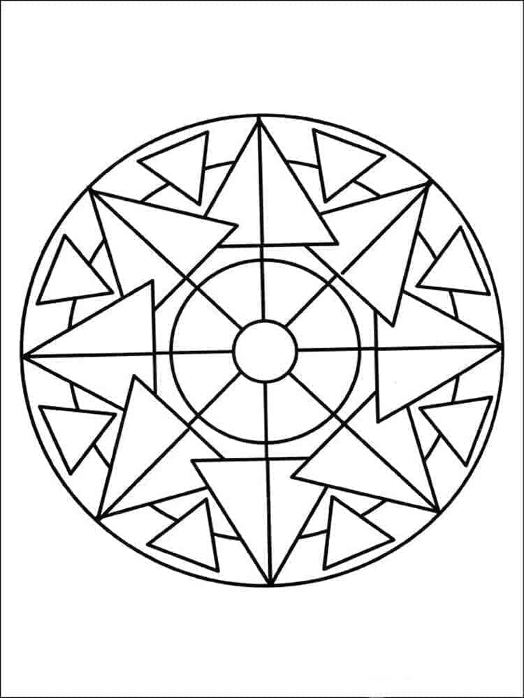 Mandala ausdrucken ausmalbilder