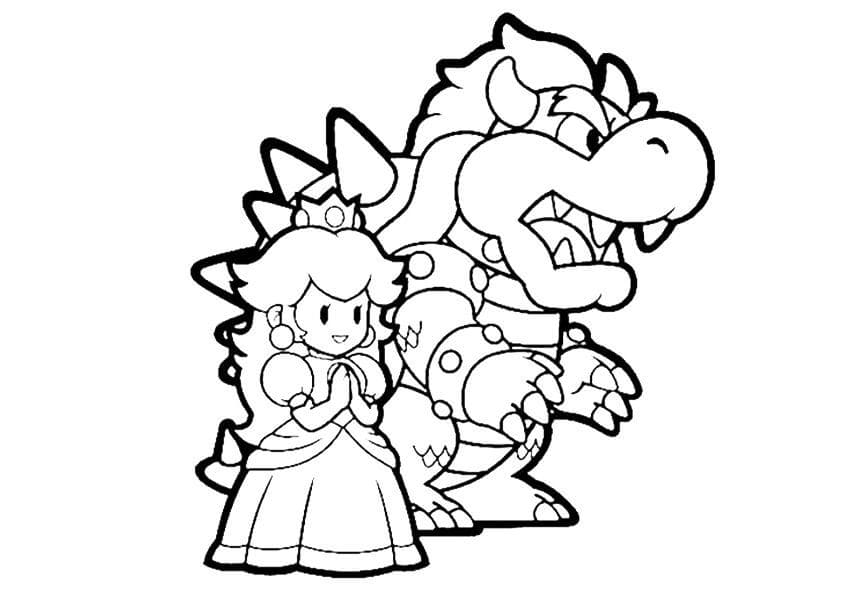 Mario Druckbar ausmalbilder