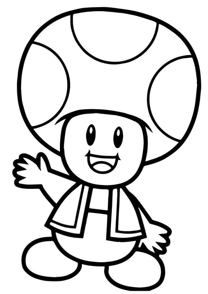 Mario Drucken ausmalbilder