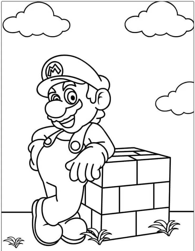 Mario Für 3-Jährige Kinder ausmalbilder