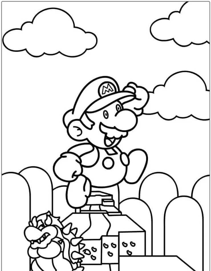 Mario Für 4-Jährige Kinder ausmalbilder