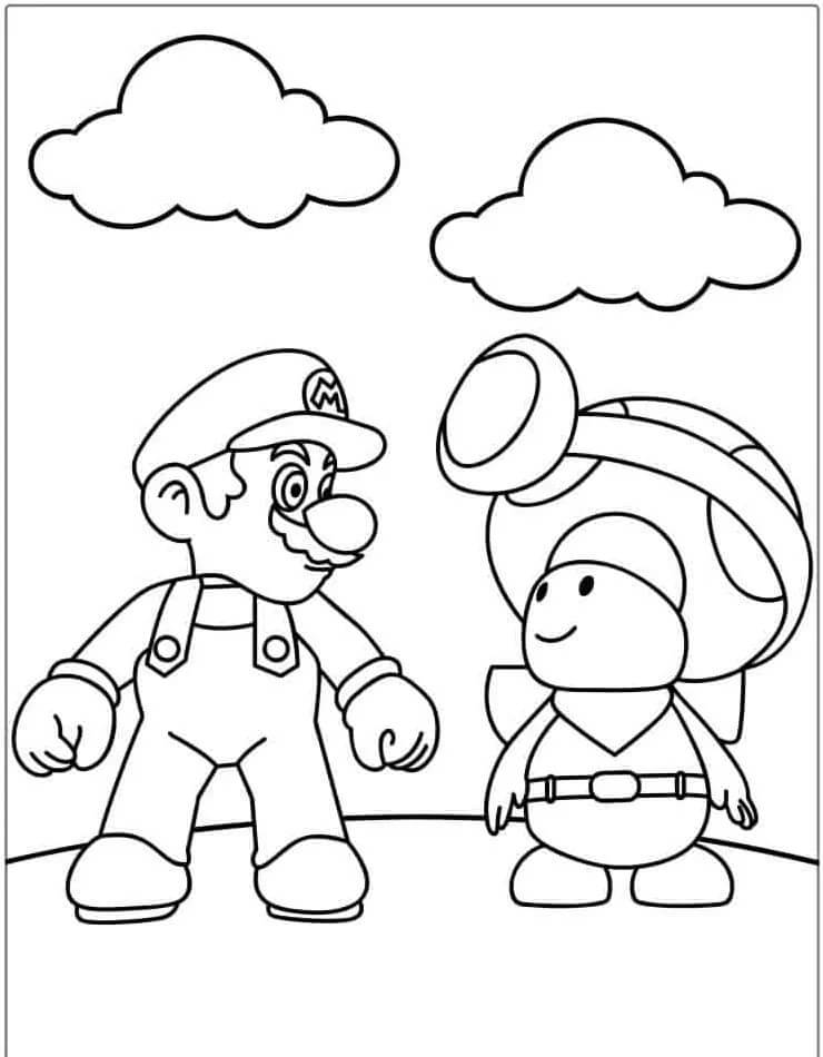 Mario Für 6-Jährige Kinder ausmalbilder