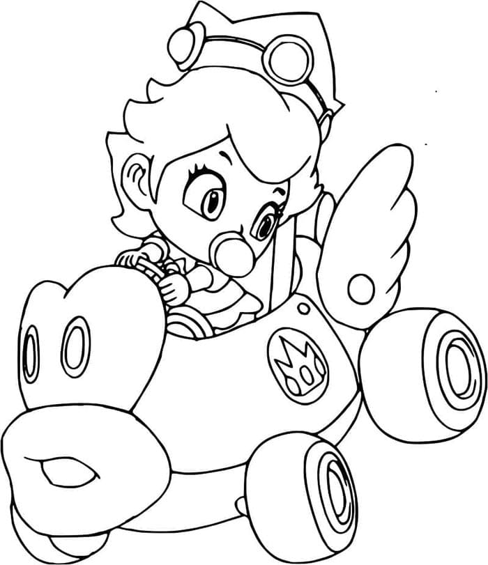 Mario Kart Bild ausmalbilder