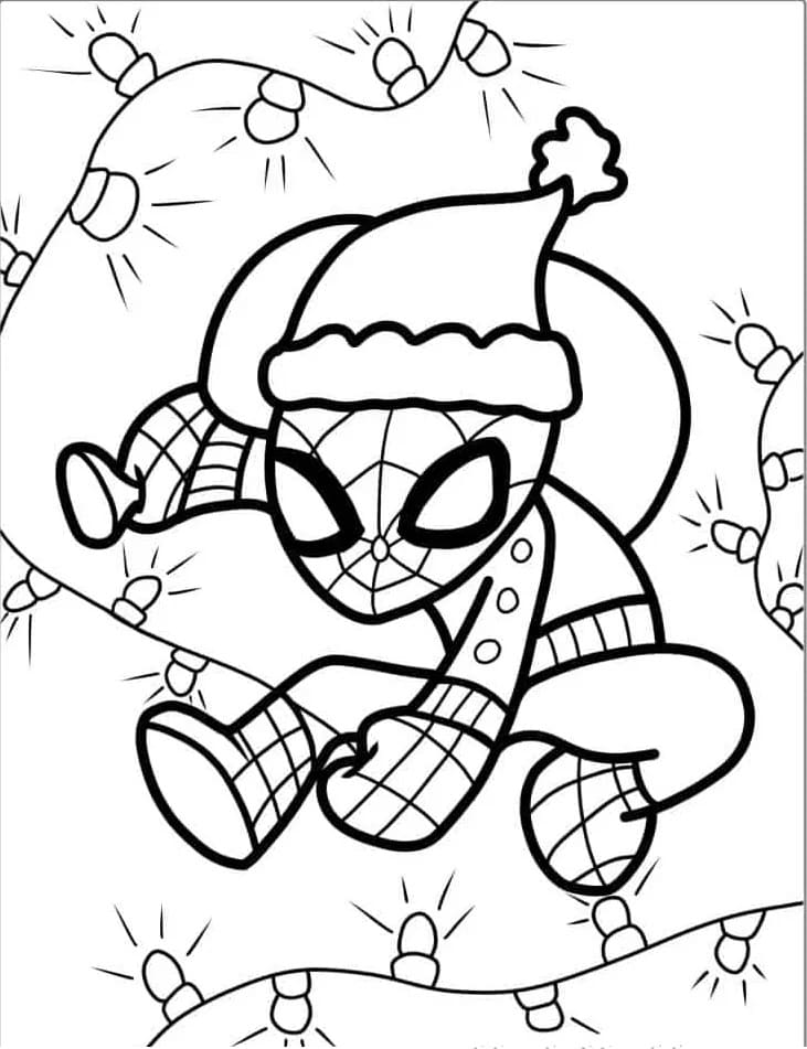 Marvel Superheld Spiderman ausmalbilder