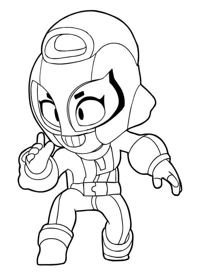 Max Brawl Stars ausmalbilder
