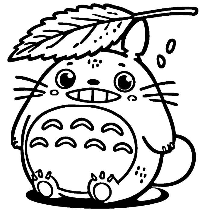 Mein Nachbar Totoro für 6-jährige Kinder ausmalbilder