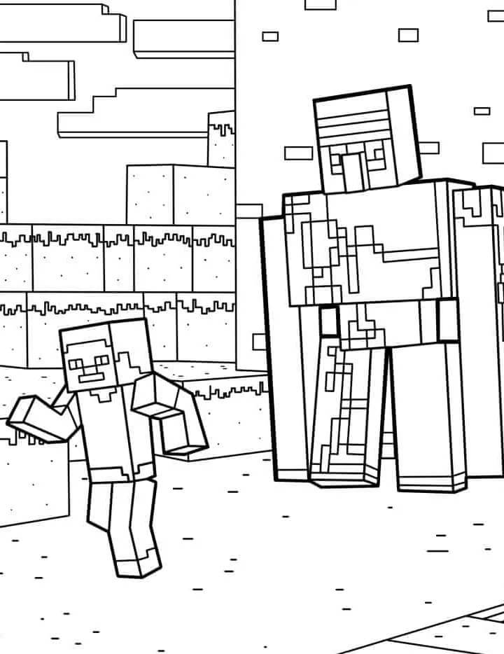 Minecraft (3) ausmalbilder