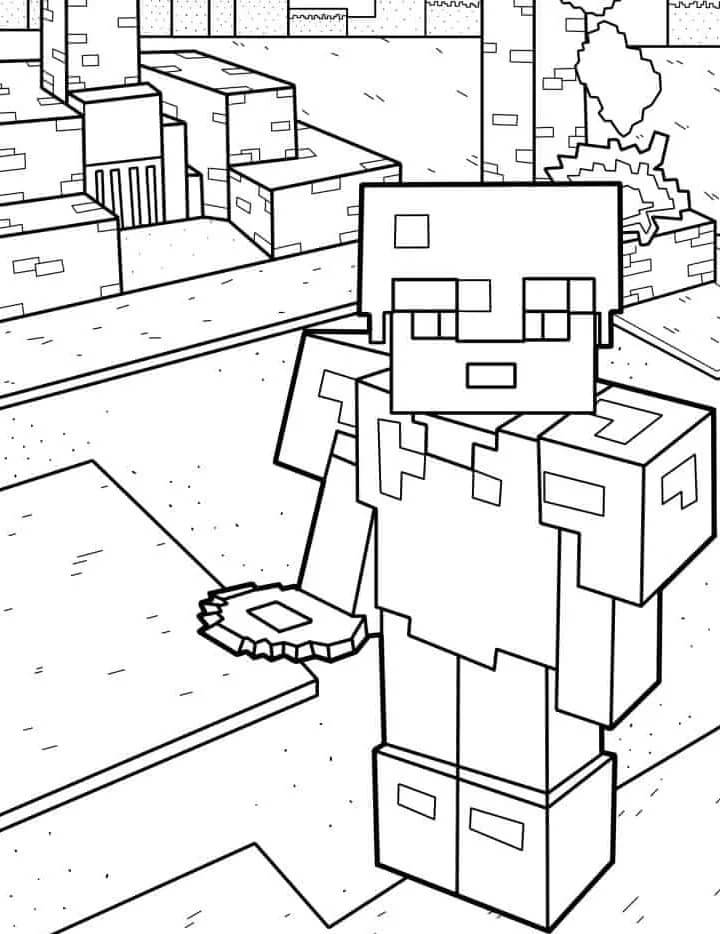 Minecraft (7) ausmalbilder