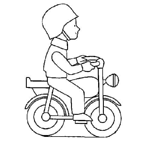 Motorrad gratis druckbar ausmalbilder