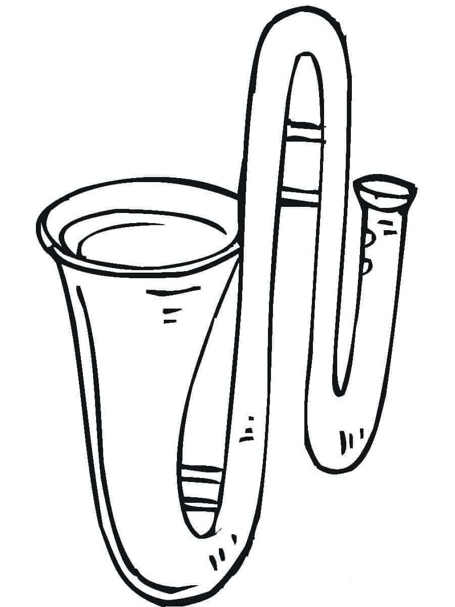 Musikinstrumente (8) ausmalbilder