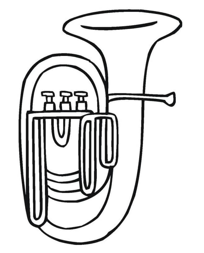 Musikinstrumente gratis ausmalbilder