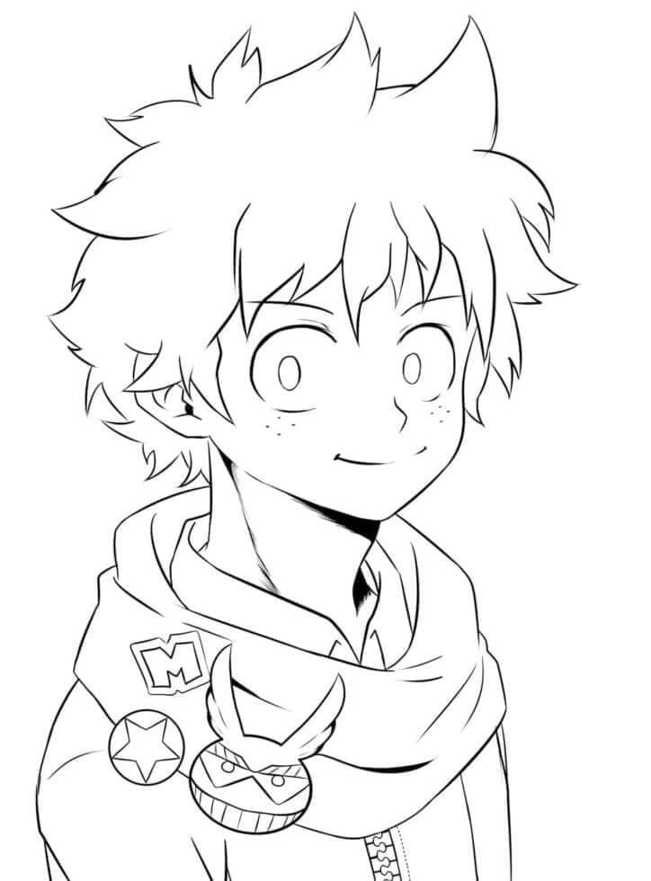 My Hero Academia Bild ausmalbilder