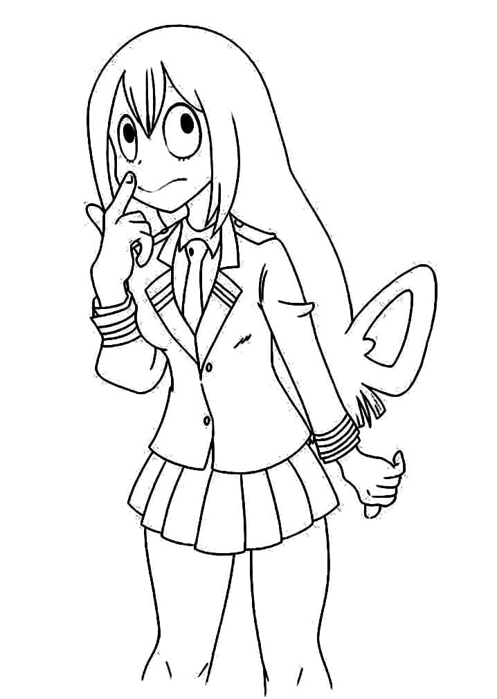 My Hero Academia Charaktere ausmalbilder