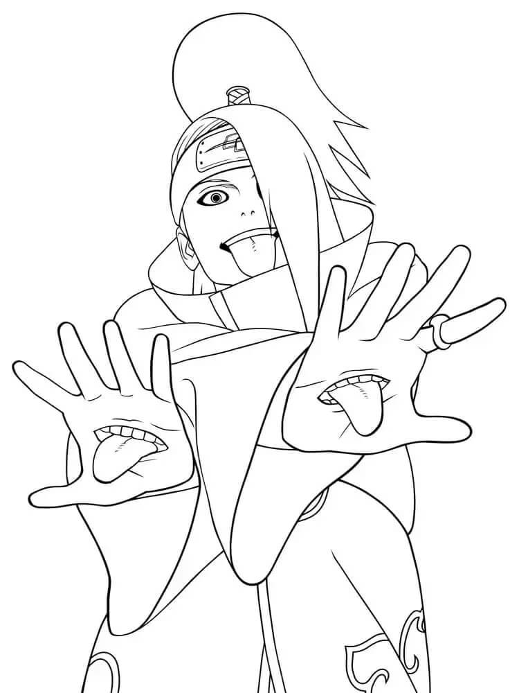 Naruto 2 ausmalbilder