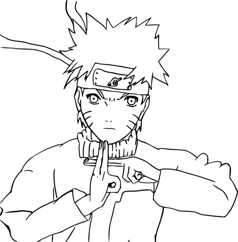Naruto 3 ausmalbilder