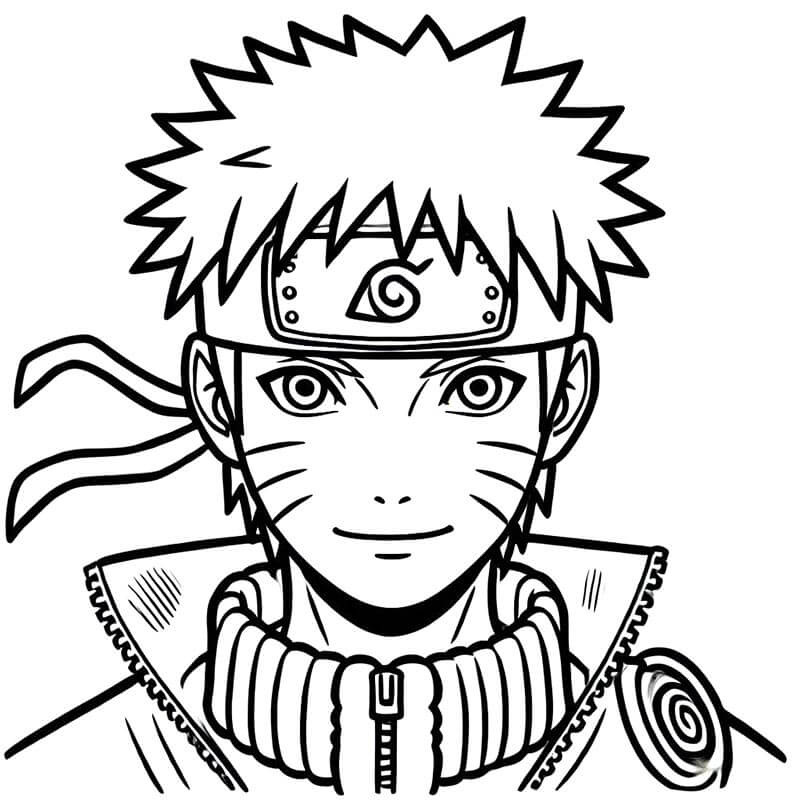 Naruto 5 ausmalbilder