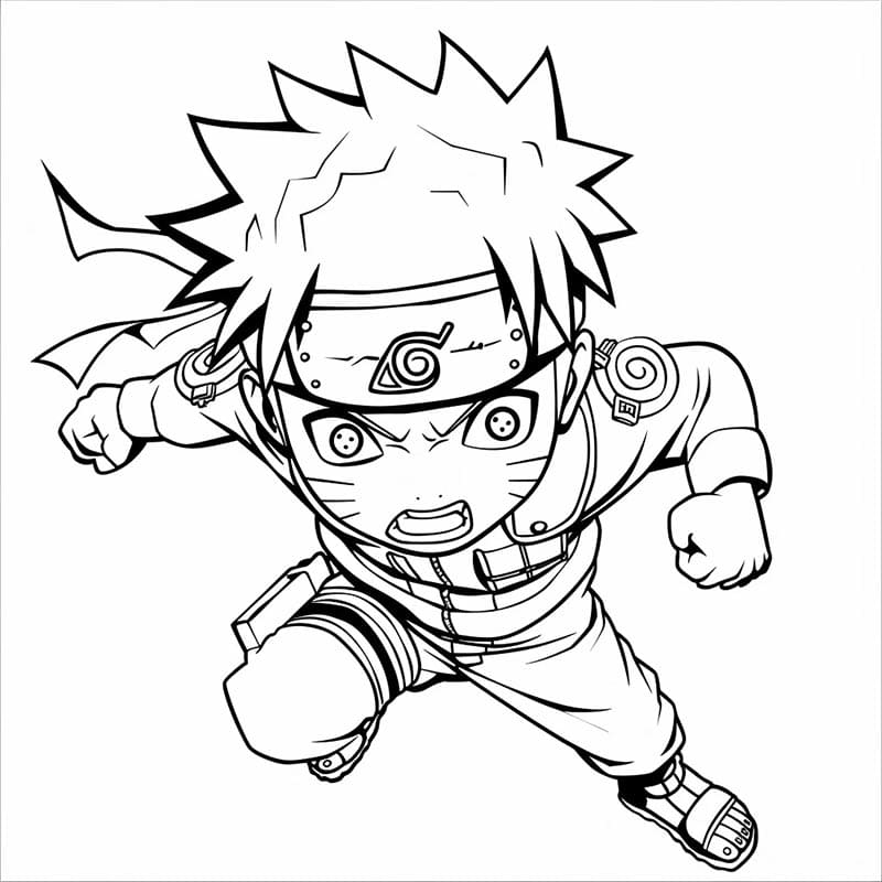Naruto Bild zum Drucken ausmalbilder