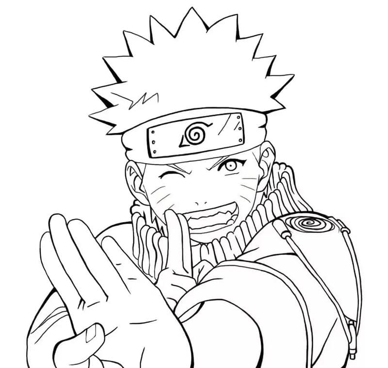 Naruto gratis druckbar ausmalbilder