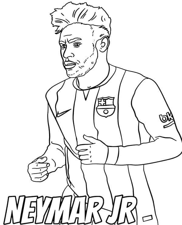 Neymar Kostenlos Für Kinder ausmalbilder
