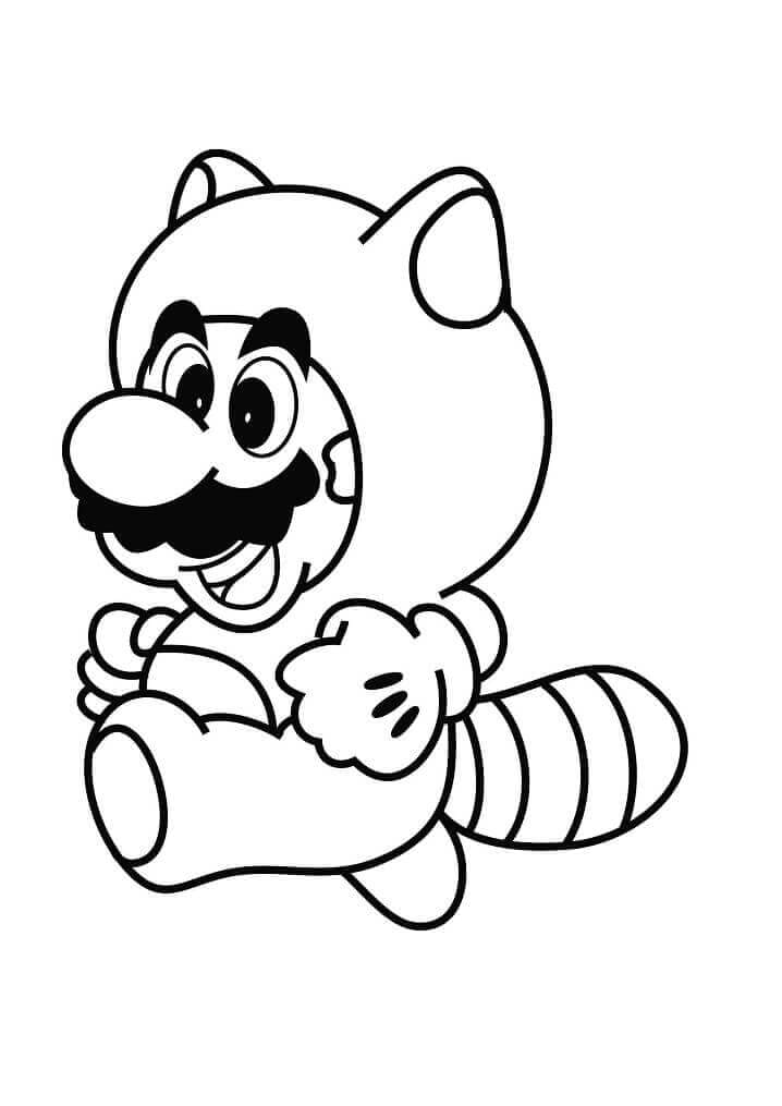 Nintendo Mario ausmalbilder