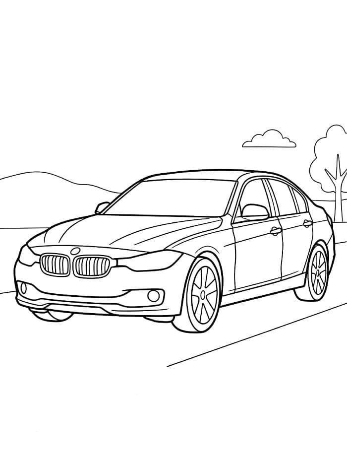 Normales BMW ausmalbilder
