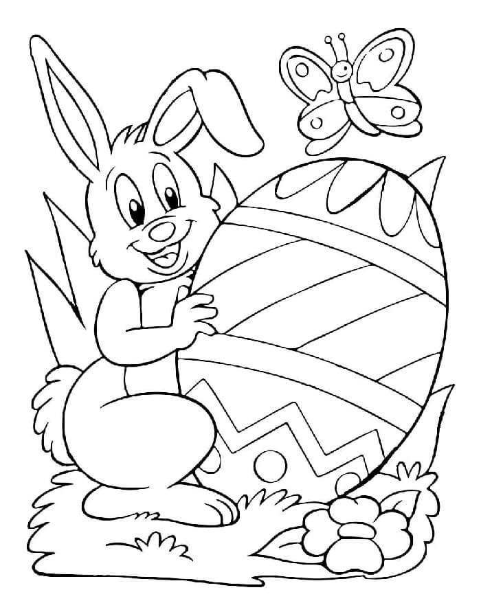 Osterhase Bild ausmalbilder